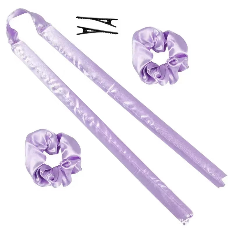 Sleep Curls - Heatless Curling Rod Headband W/ Tools 